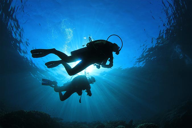 潛水課程尋求探索水下世界，PADI潛水課程